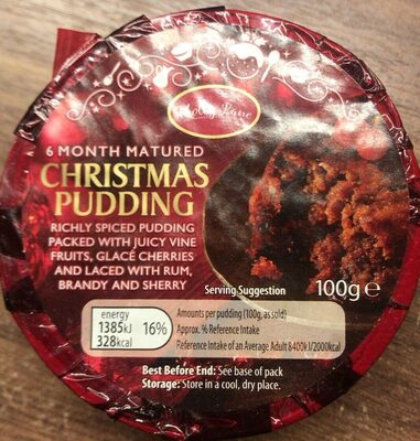 christmas pudding