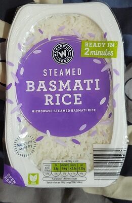 Steamed basmati ribs