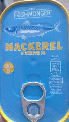 Mackerel in Sunflower oil