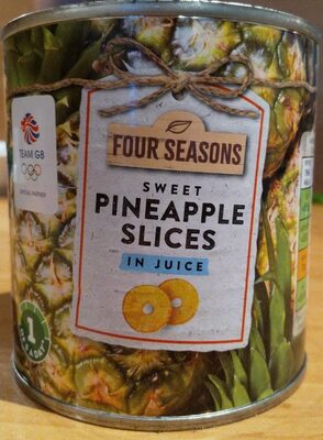 Sweet Pineapple Slices In Juice