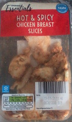 Hot & Spicy Chicken Breast Slices