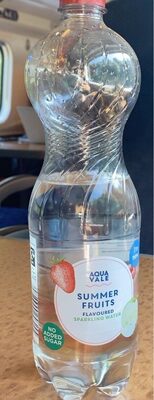 Summer fruits flavoured sparkling water