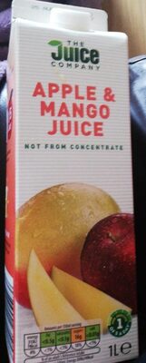 Apple and mango juice