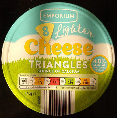 Lighter Cheese Triangles (8)