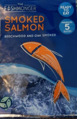 Smoked scottish salmon slices