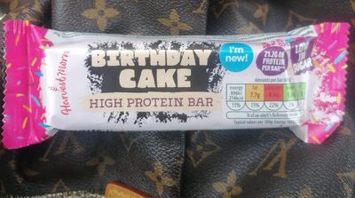 Birthday cake High protein bar