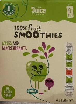 100% Fruit smoothies