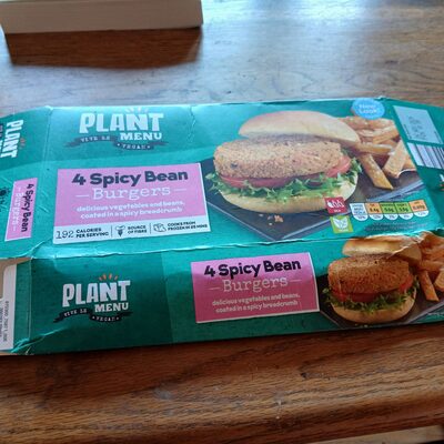 Plant menu