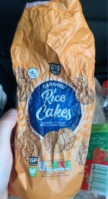 caramel rice cakes