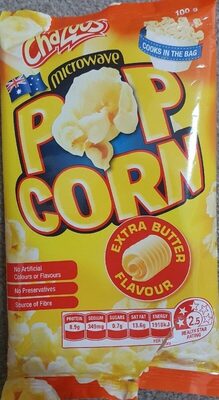 Microwave Popcorn Extra Butter Flavour