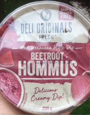 Beetroot hommus