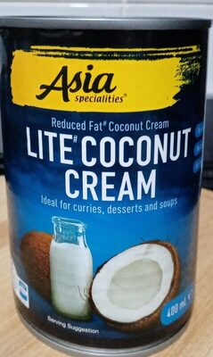 Lite coconut cream