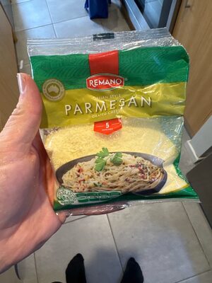 Parmesan grated cheese