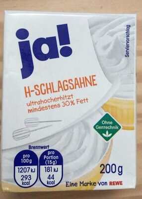 H-Schlagsahne