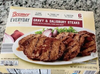 Gravy & Salisbury Steaks