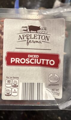 Diced Prosciutto