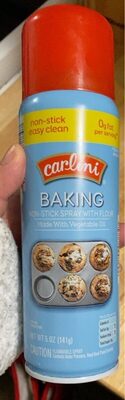 Baking non-stick spray with flour