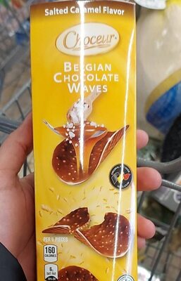 Belgian chocolate waves