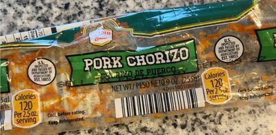Pork chorizo