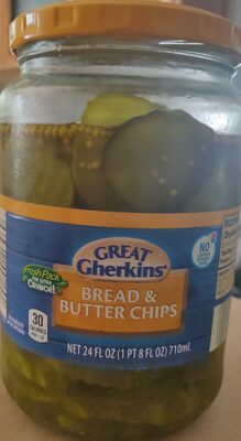Bread and Butter Chips Pickles