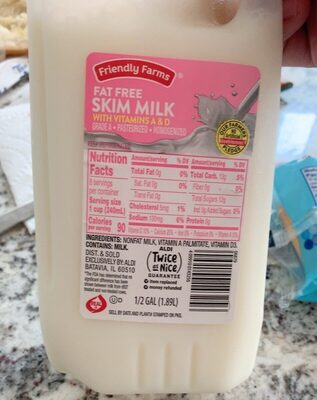 Fat Free Skim Milk