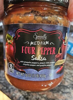 Mild four pepper salsa
