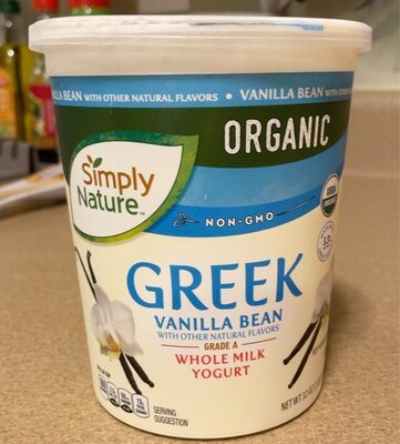Greek Vanilla Bean Whole Milk Yogurt