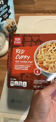 RED CURRY RICE NOODLE SOUP