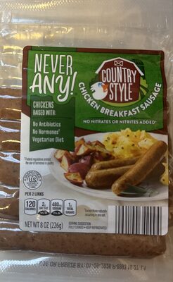 Country Style Chicken Breakfast Sausage