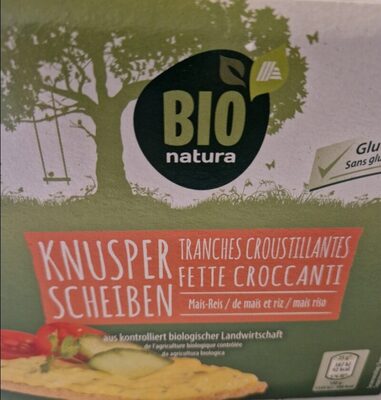 Mais-Reis Knusper Scheiben