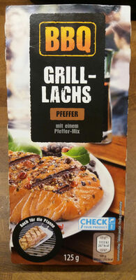 Grill lazac "borsos"