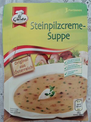 Steinpilzcreme-Suppe