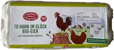10 Hahn im Glück Bio-Eier