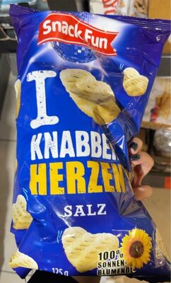 Snack di patate e riso, salato
