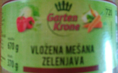 Vložena mešana zelenjava