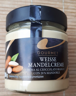 Crème blanche à l'amande