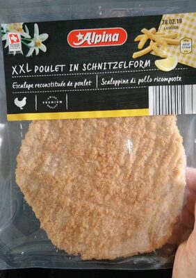 Poulet in Schnitzelform