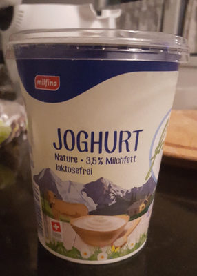 Jogurt Nature 3.5% Milchfett Laktosefrei