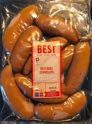 Geflügel Cervelats