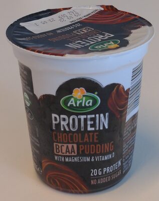 Protein Chocolate bcaa pudding