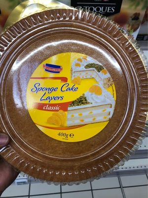 Sponge cake layer