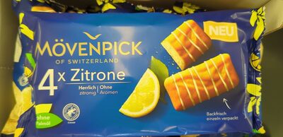 Mövenpick 4x Zitrone 4101540725050 Zitronen-Rührkuchen