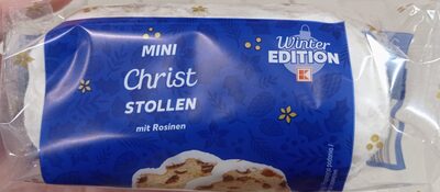 Mini Christstollen mit Rosinen