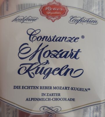 Mozart Kugeln in Alpenmilch-Schokolade