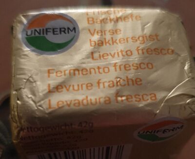 Levure fraîche