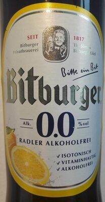 Bitburger Radler Alkoholfrei