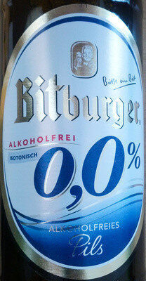 Bitburger Pils alkoholfrei, 0,0%