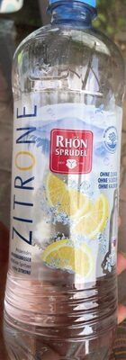 Mineralwasser Zitrone