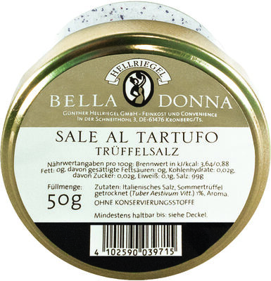 Hellriegel Bella Donna Trüffelsalz (Sale al Tartufo)