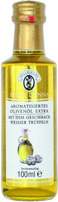 Hellriegel Bella Donna Aromatisiertes Olivenöl extra mit dem Geschmack weißer Trüffel